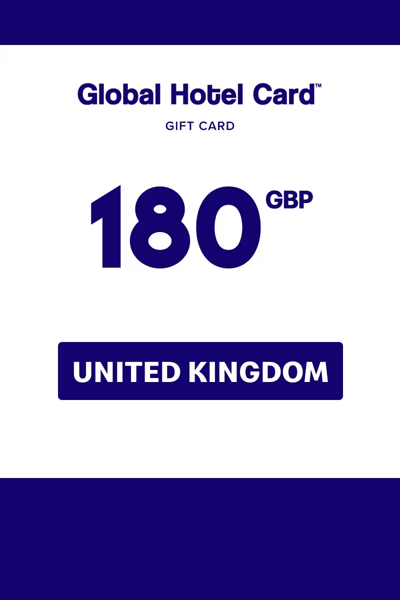 Global Hotel Card 180 GBP Gift Card (United Kingdom) - Digital Key