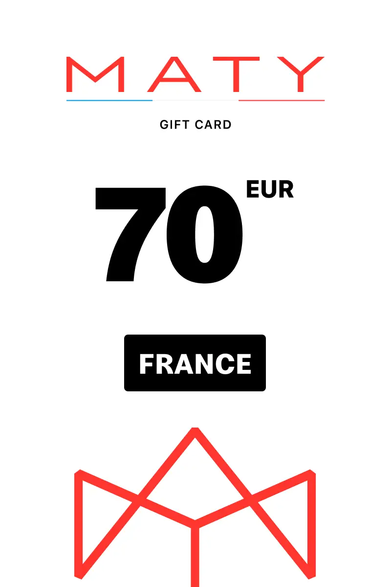 MATY 70 EUR Gift Card (France) - Digital Key