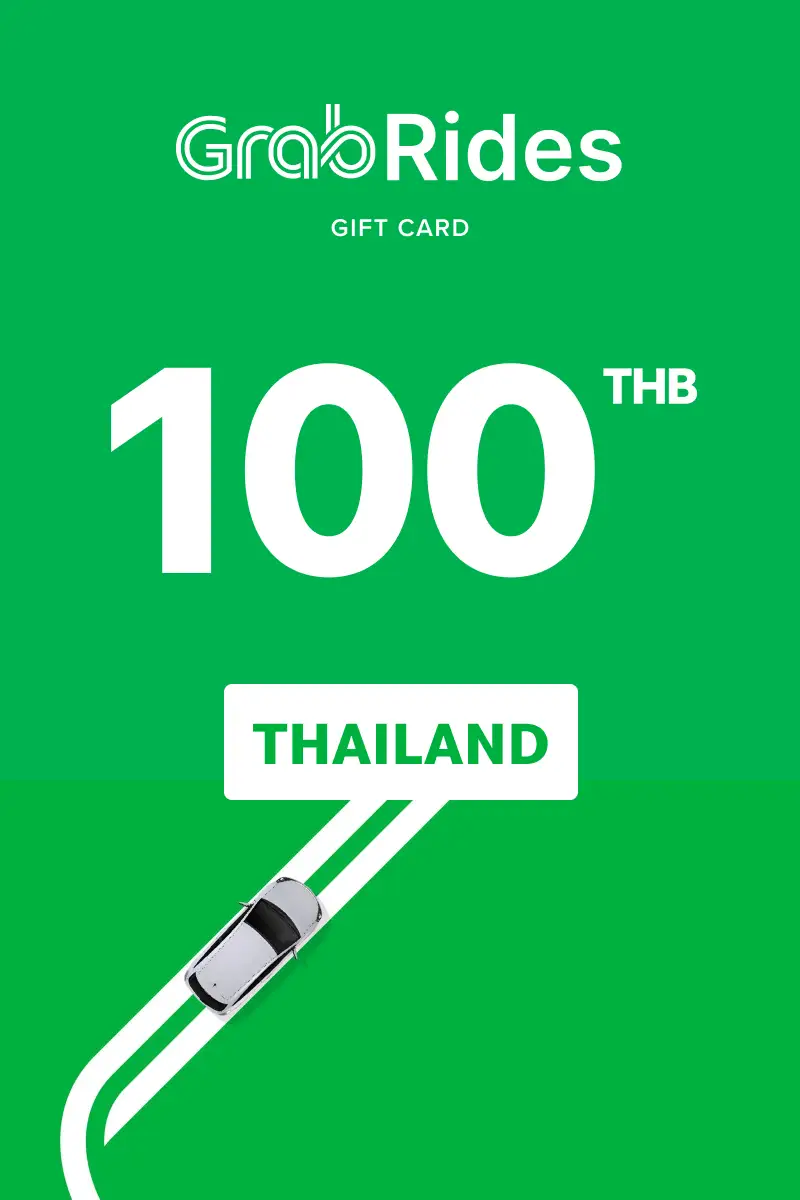 Grab Rides 100 THB Gift Card (Thailand) - Digital Key