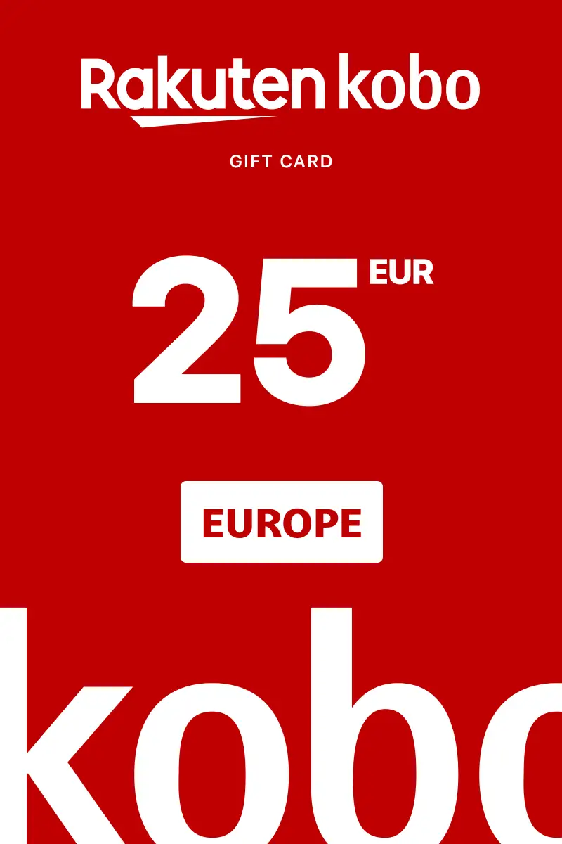 Rakuten Kobo 25 EUR Gift Card (Europe) - Digital Key