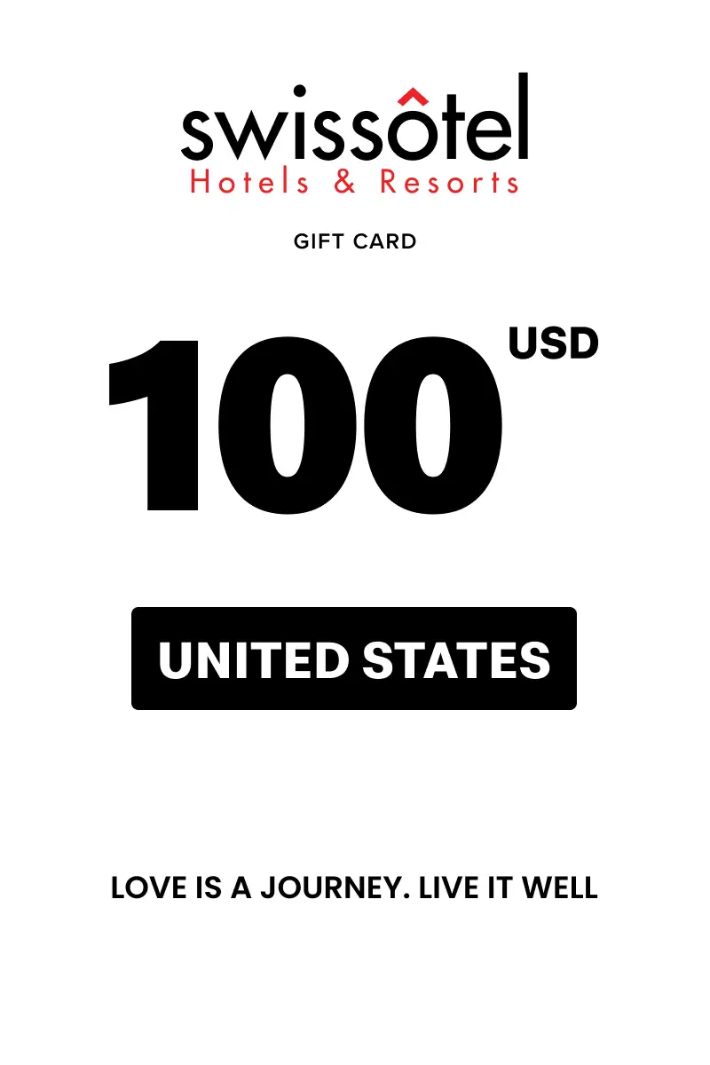Swissôtel Hotels and Resorts 100 USD Gift Card (United States) - Digital Key