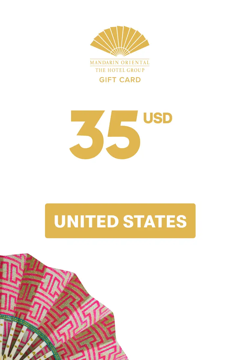 Mandarin Oriental Hotel Group 35 USD Gift Card (United States) - Digital Key