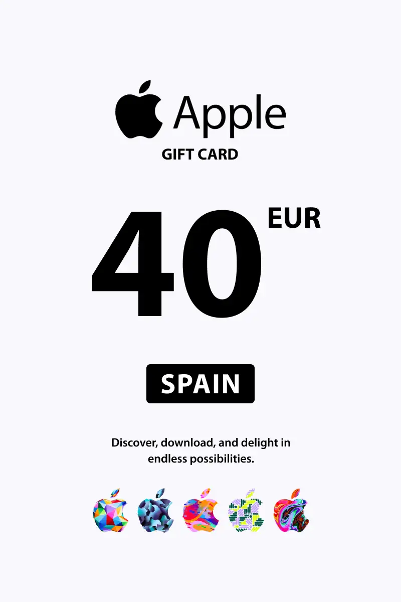 Apple 40 EUR Gift Card (Spain) - Digital Key