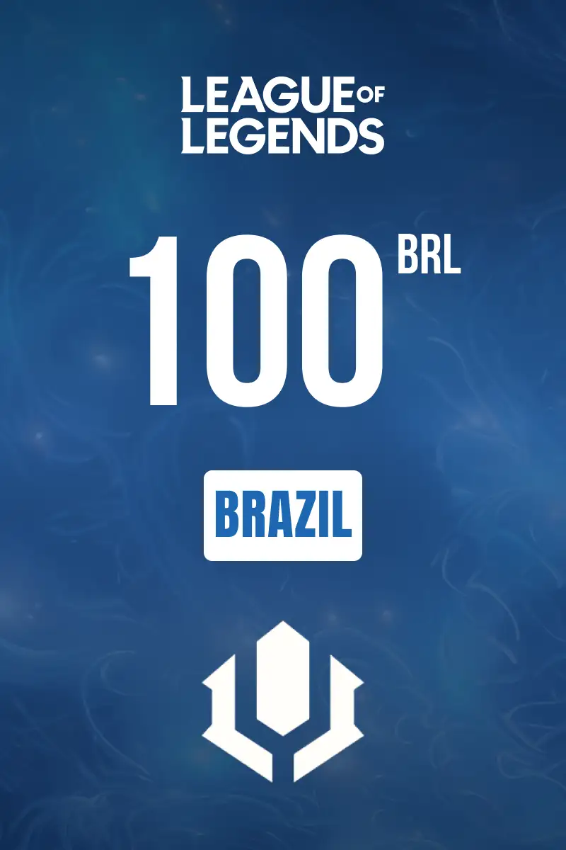 League of Legends 100 BRL Gift Card (Brazil) - Digital Key