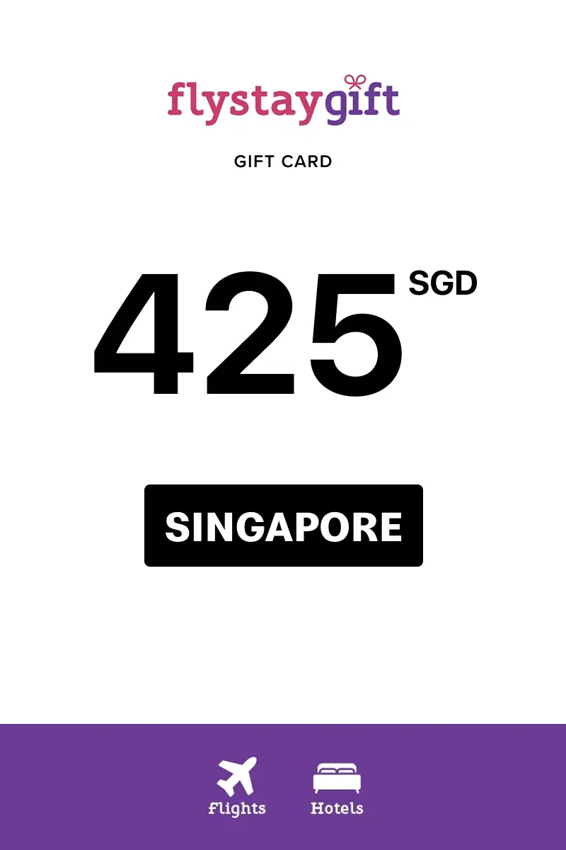 Flystay Gift 425 SGD Gift Card (Singapore) - Digital Key