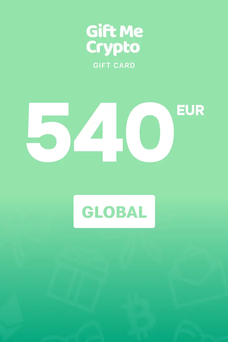 Gift Me Crypto 540 EUR Gift Card (Global) - Digital Key