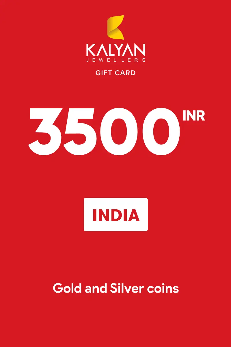 Kalyan Gold and Silver coins 3500 INR Gift Card (India) - Digital Key