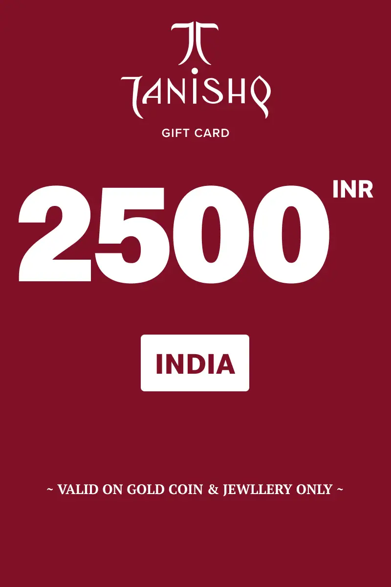 Tanishq Gold Coin 2500 INR Gift Card (India) - Digital Key
