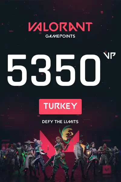 VALORANT 5350 Valorant Points (Turkey) - Digital Key