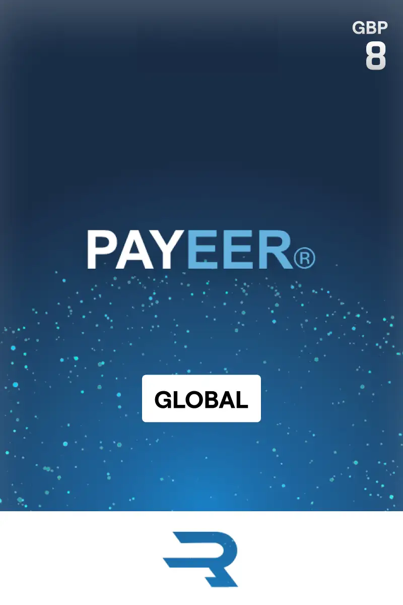 Rewarble Payeer 8 GBP Gift Card (Global) - Rewarble - Digital Key