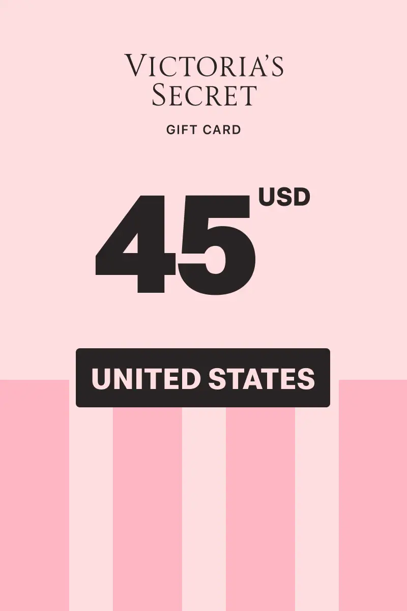 Victoria's Secret Pink 45 USD Gift Card (United States) - Digital Key