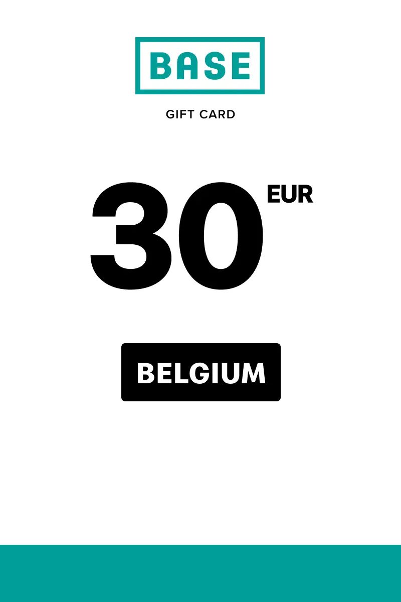 Base 30 EUR Gift Card (Belgium) - Digital Key