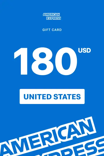 American Express 180 USD Gift Card (United States) - Digital Key