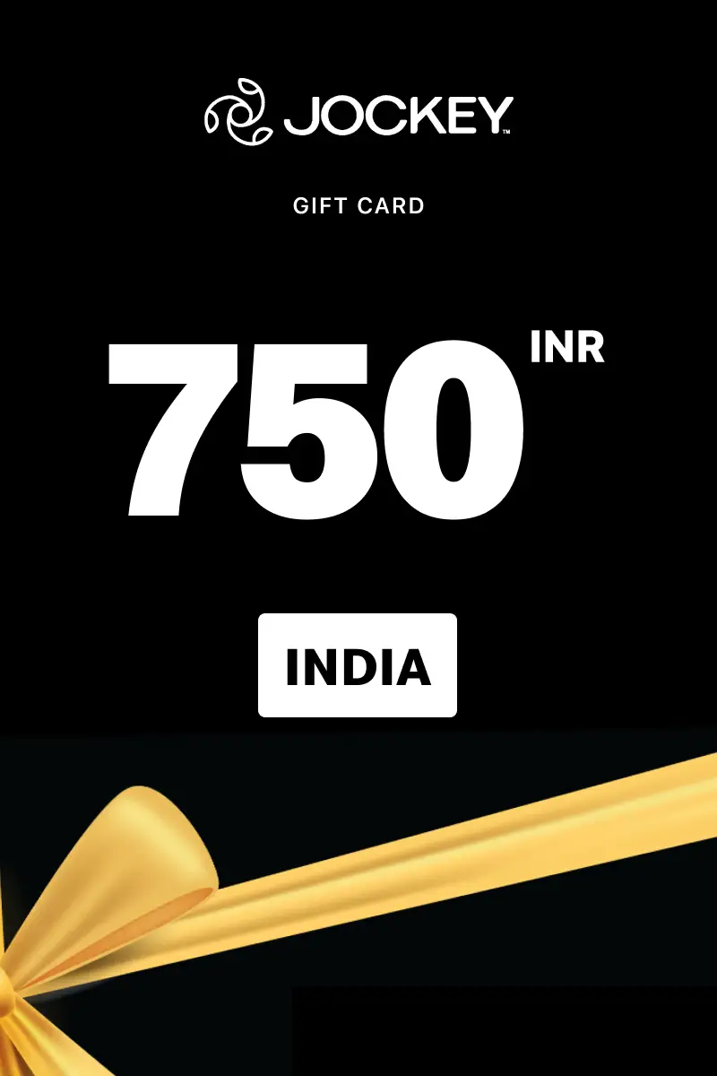 Jockey 750 INR Gift Card (India) - Digital Key