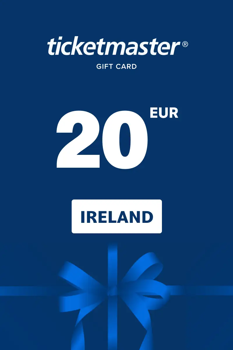 Ticketmaster 20 EUR Gift Card (Ireland) - Digital Key