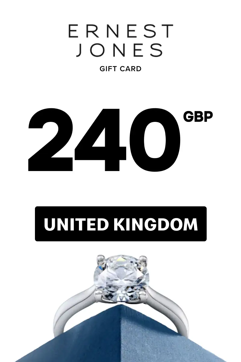 Ernest Jones 240 GBP Gift Card (United Kingdom) - Digital Key