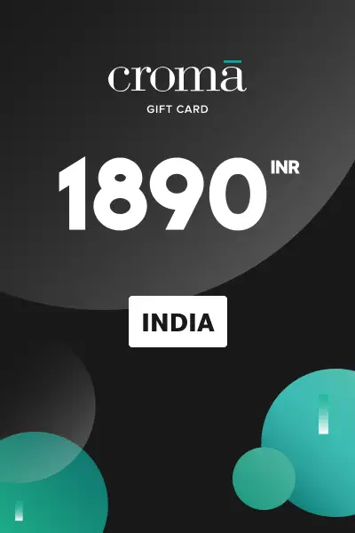 Croma 1890 INR Gift Card (India) - Digital Key