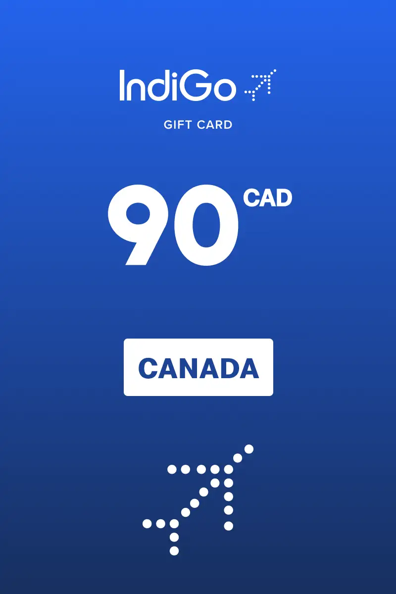 Indigo 90 CAD Gift Card (Canada) - Digital Key