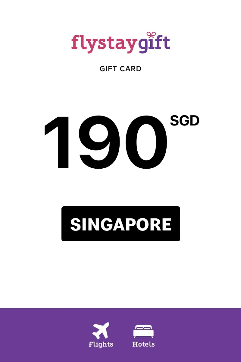 Flystay Gift 190 SGD Gift Card (Singapore) - Digital Key