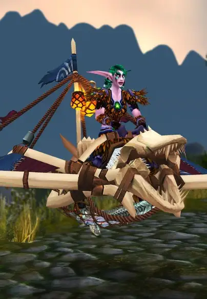 World of Warcraft Mists of Pandaria Classic - Kalu’ak Whalebone Glider DLC (Global) (PC / Mac) - Battle.net Gift