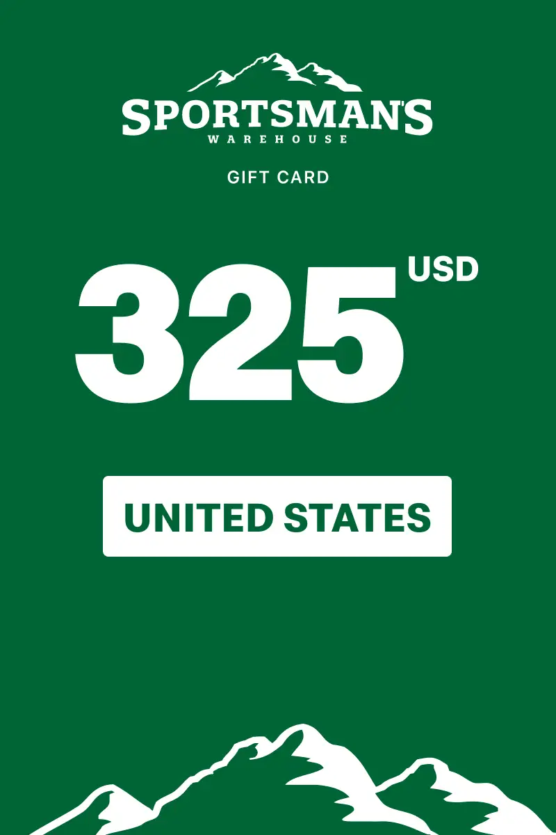 Sportsman's Warehouse 325 USD Gift Card (United States) - Digital Key