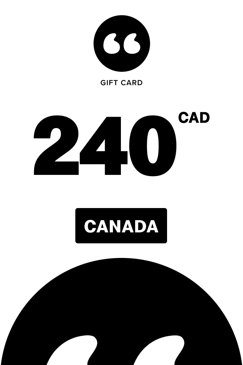 SIR Corp. 240 CAD Gift Card (Canada) - Digital Key