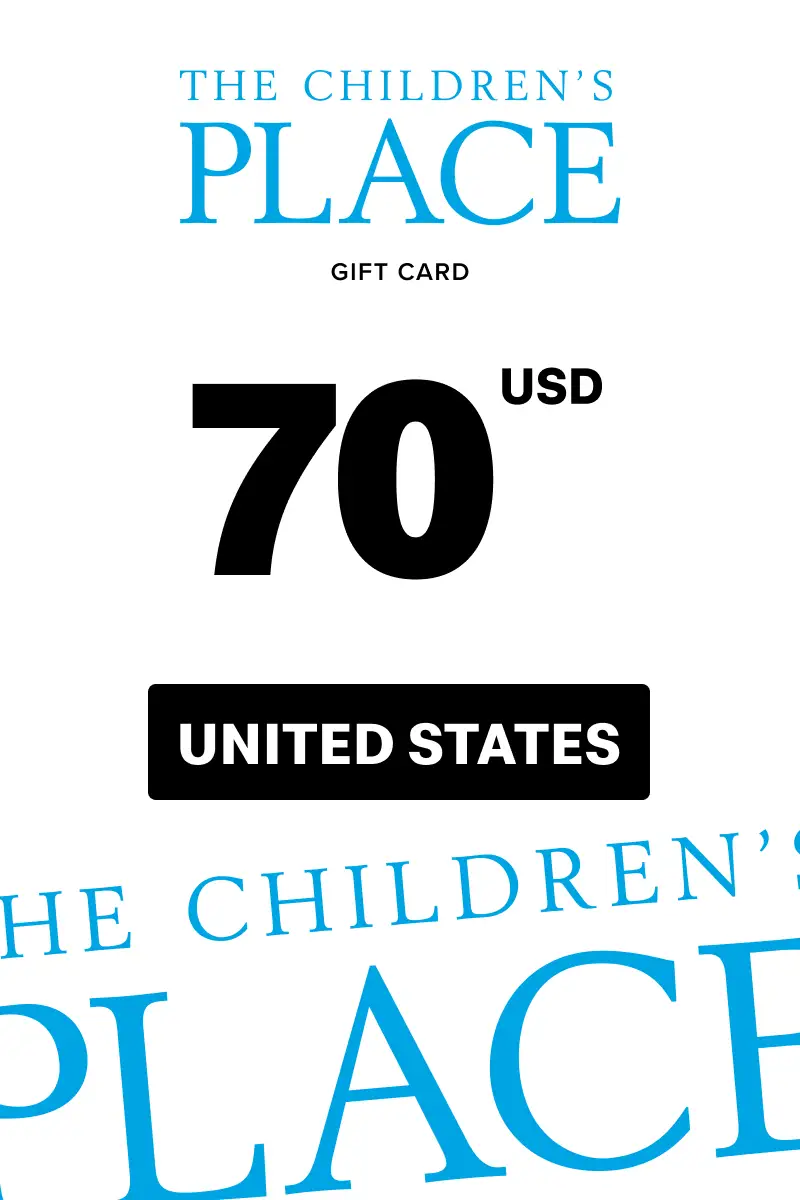 The Children's Place 70 USD Gift Card (United States) - Digital Key