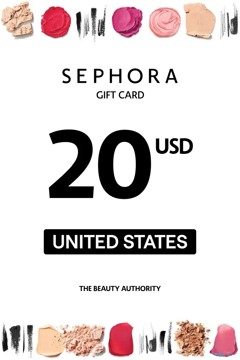 Sephora 20 USD Gift Card (United States) - Digital Key