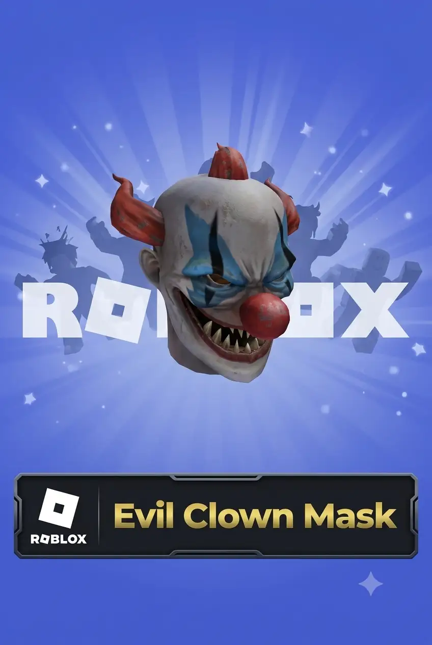 Roblox - Evil Clown Mask DLC (Global) (PC) - Roblox - Digital Key