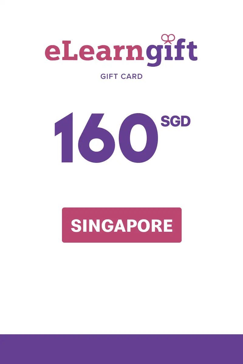 eLearn Gift 160 SGD Gift Card (Singapore) - Digital Key