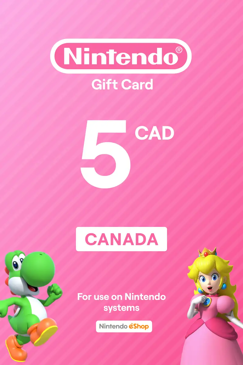 Nintendo canada best sale gift card