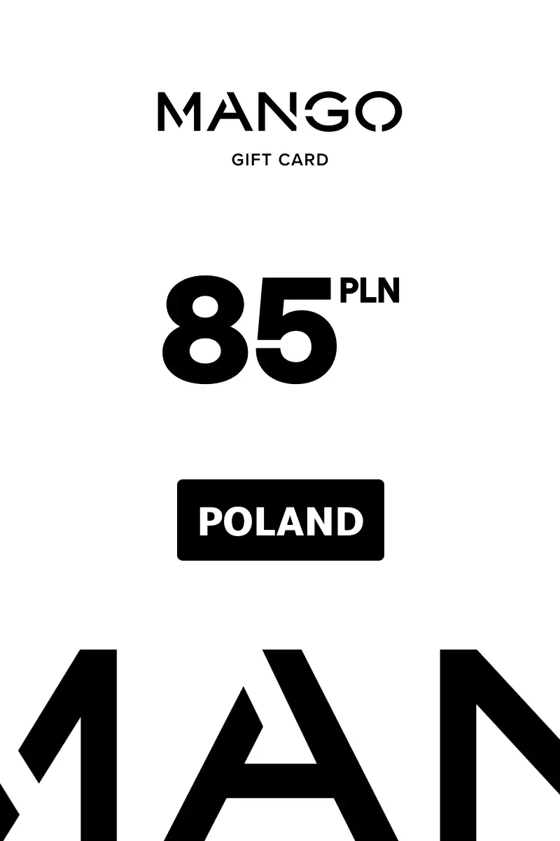 Mango 85 PLN Gift Card (Poland) - Digital Key