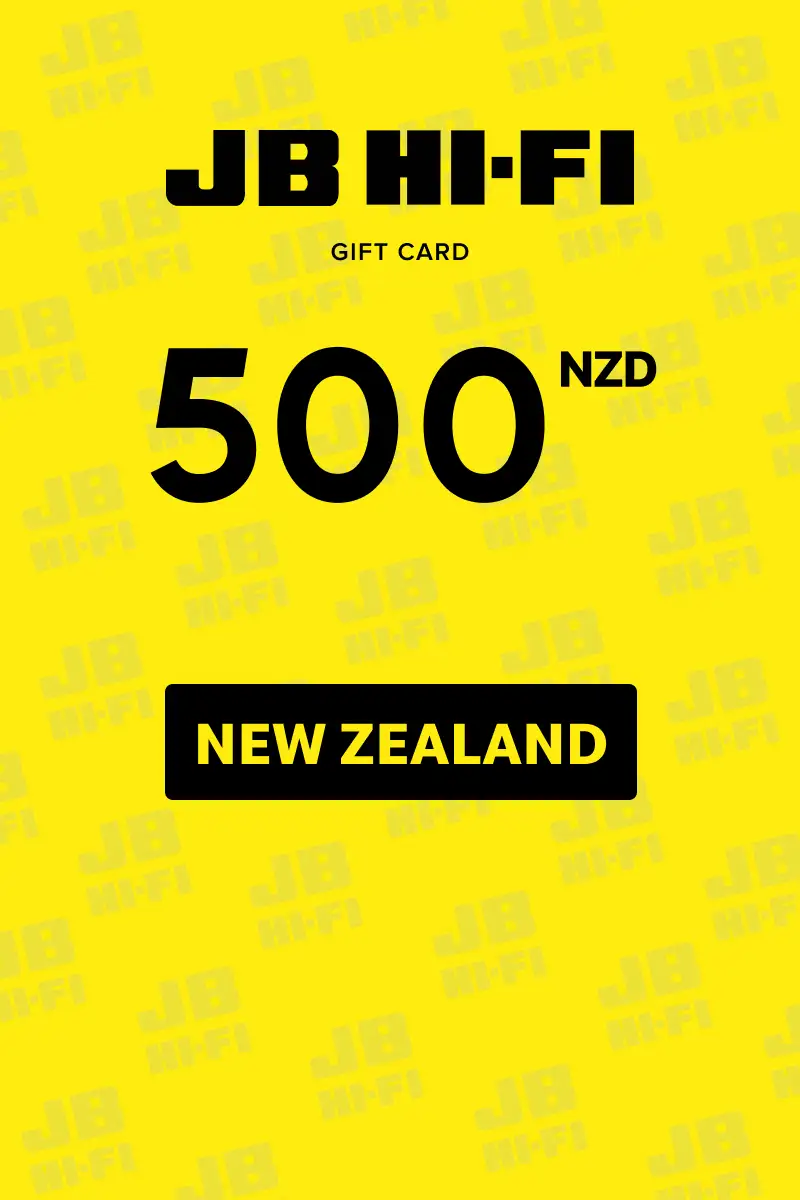 JB HI-FI 500 NZD Gift Card (New Zealand) - Digital Key