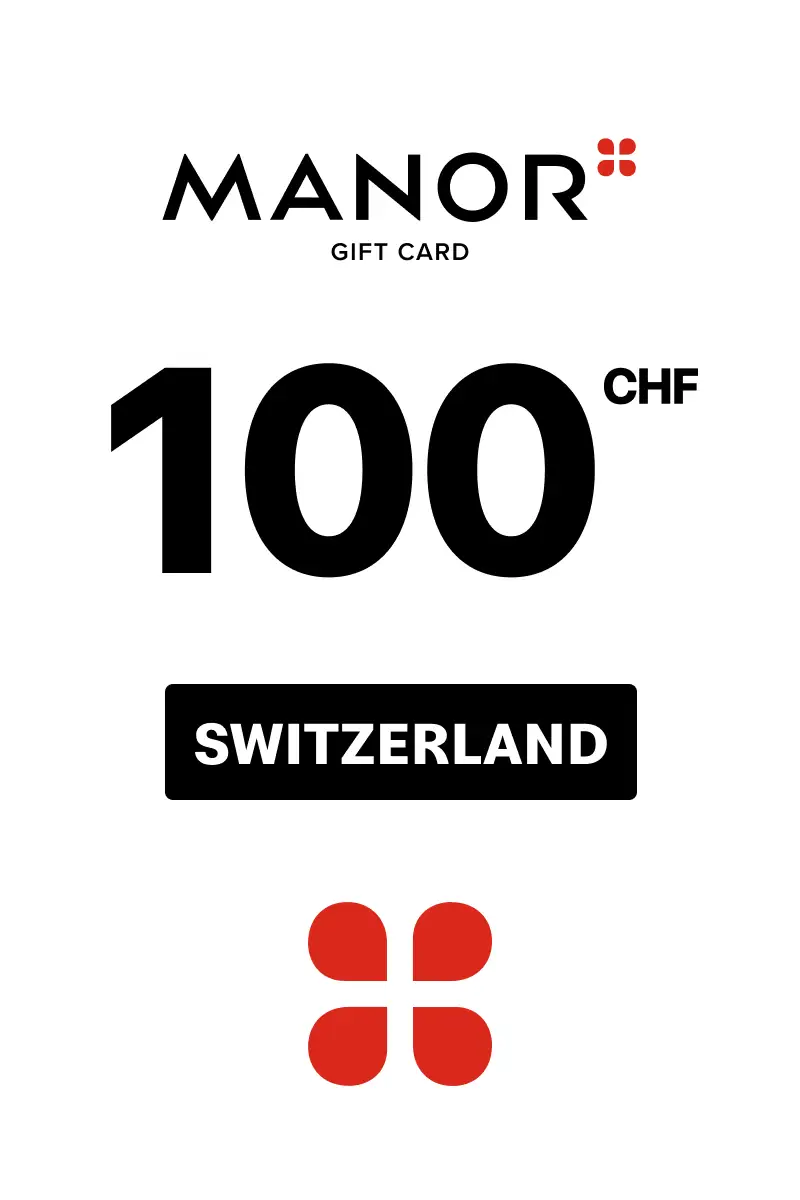 Manor 100 CHF Gift Card (Switzerland) - Digital Key