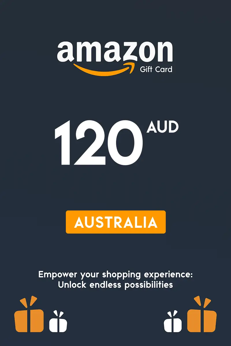 Amazon 120 AUD Gift Card (Australia) - Digital Key