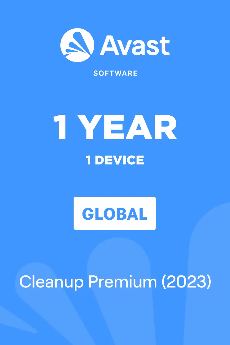 Avast Cleanup Premium (Global) (2023) - 1 Device 1 Year - Digital Key