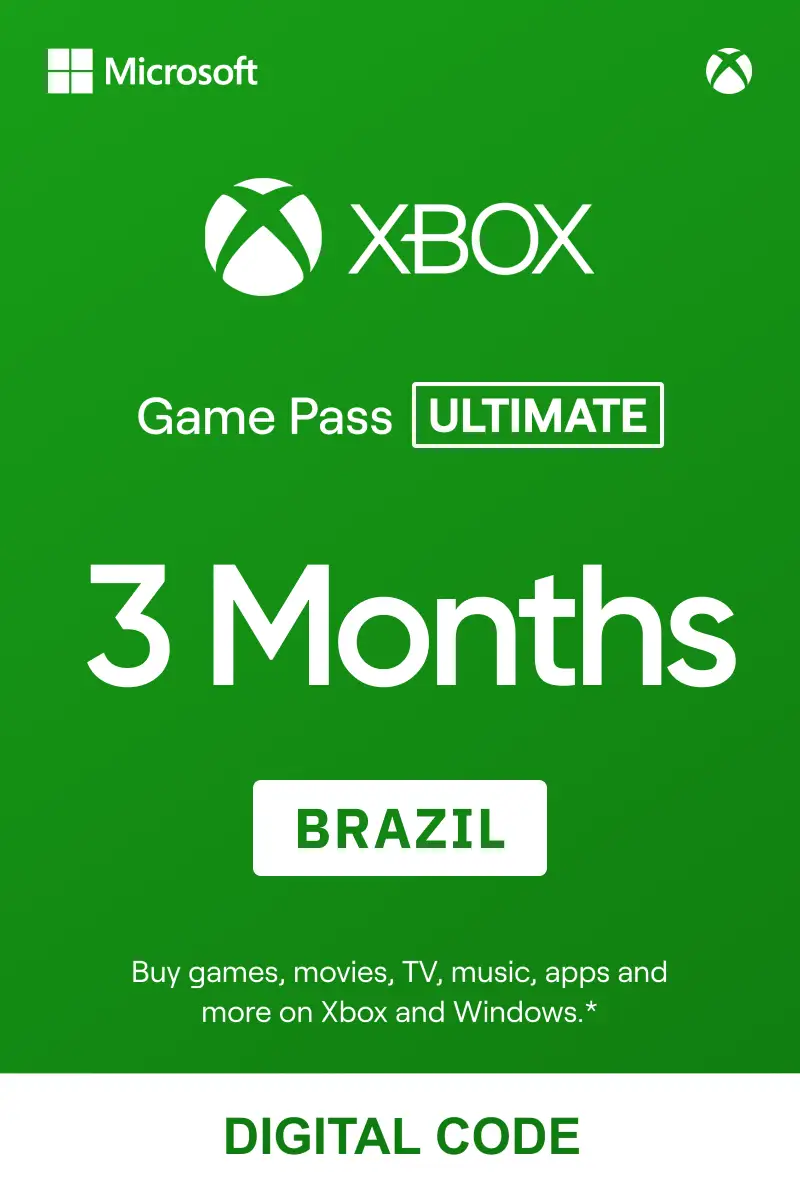 Microsoft Xbox Game Pass Ultimate 3 Month Membership for sale