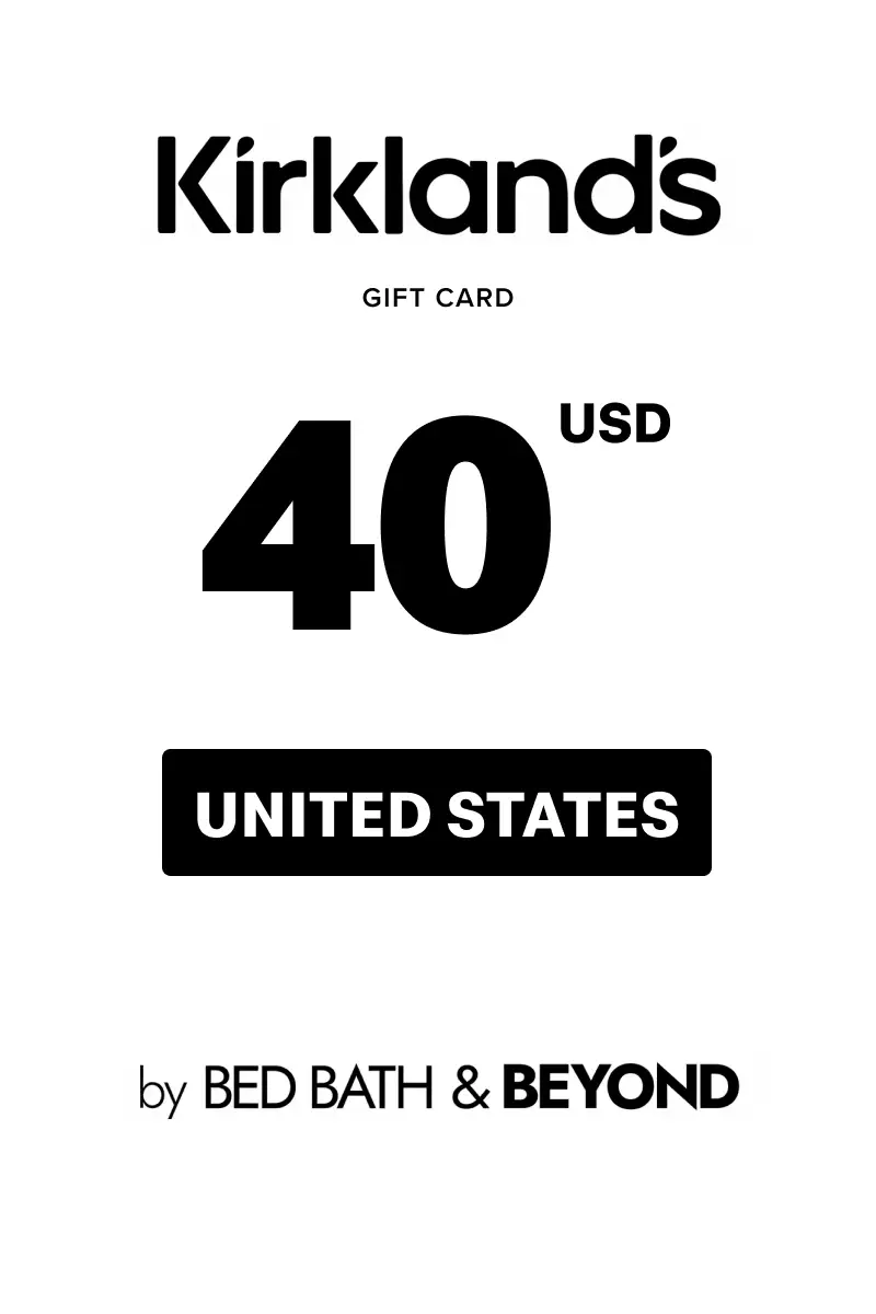Kirkland's 40 USD Gift Card (United States) - Digital Key