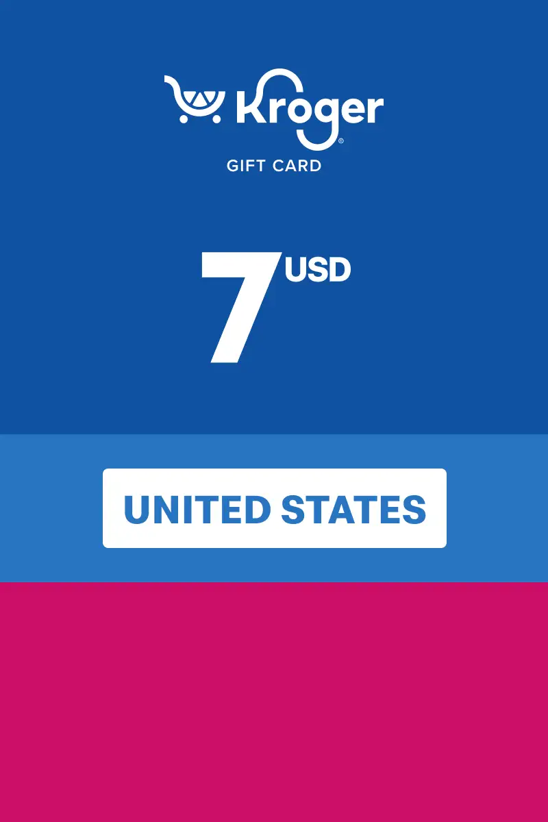 Kroger 7 USD Gift Card (United States) - Digital Key