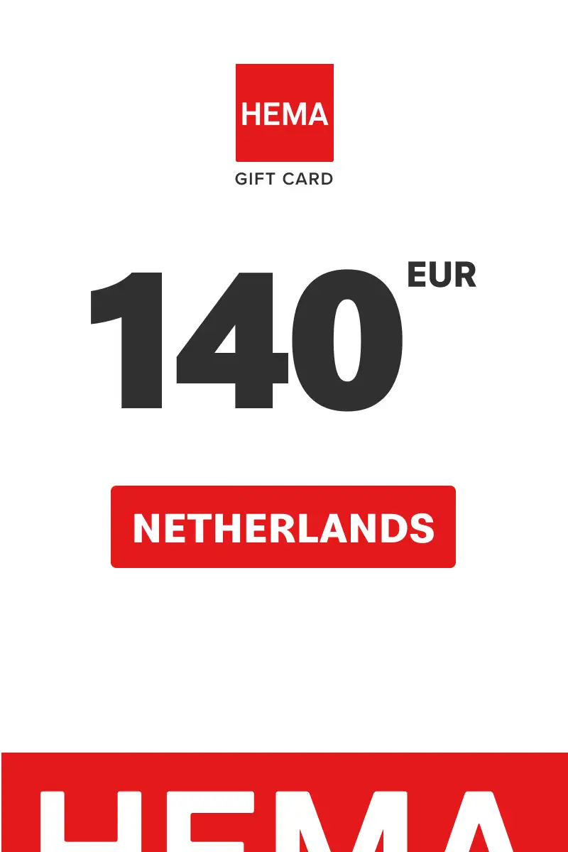 HEMA 140 EUR Gift Card (Netherlands) - Digital Key