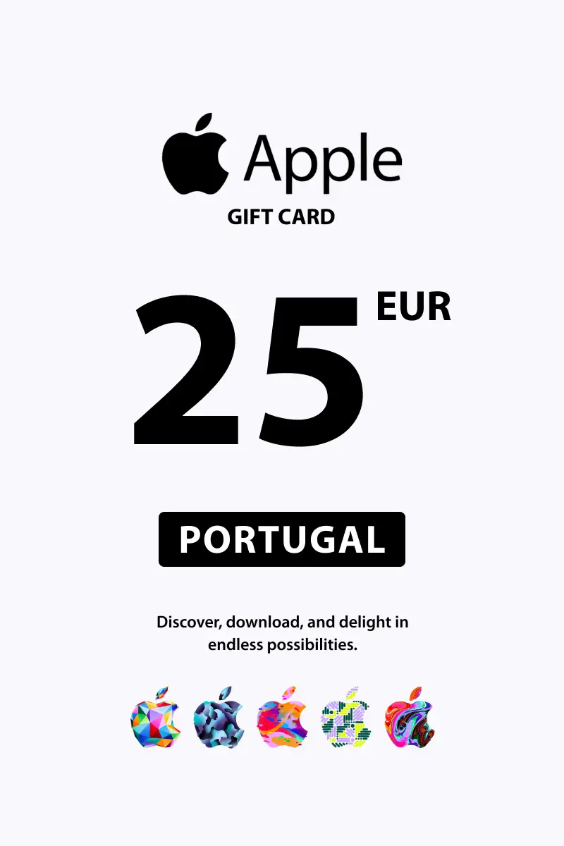 Apple 25 EUR Gift Card (Portugal) - Digital Key