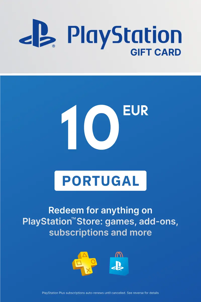 PlayStation Store 10 EUR Gift Card (Portugal) - Digital Key