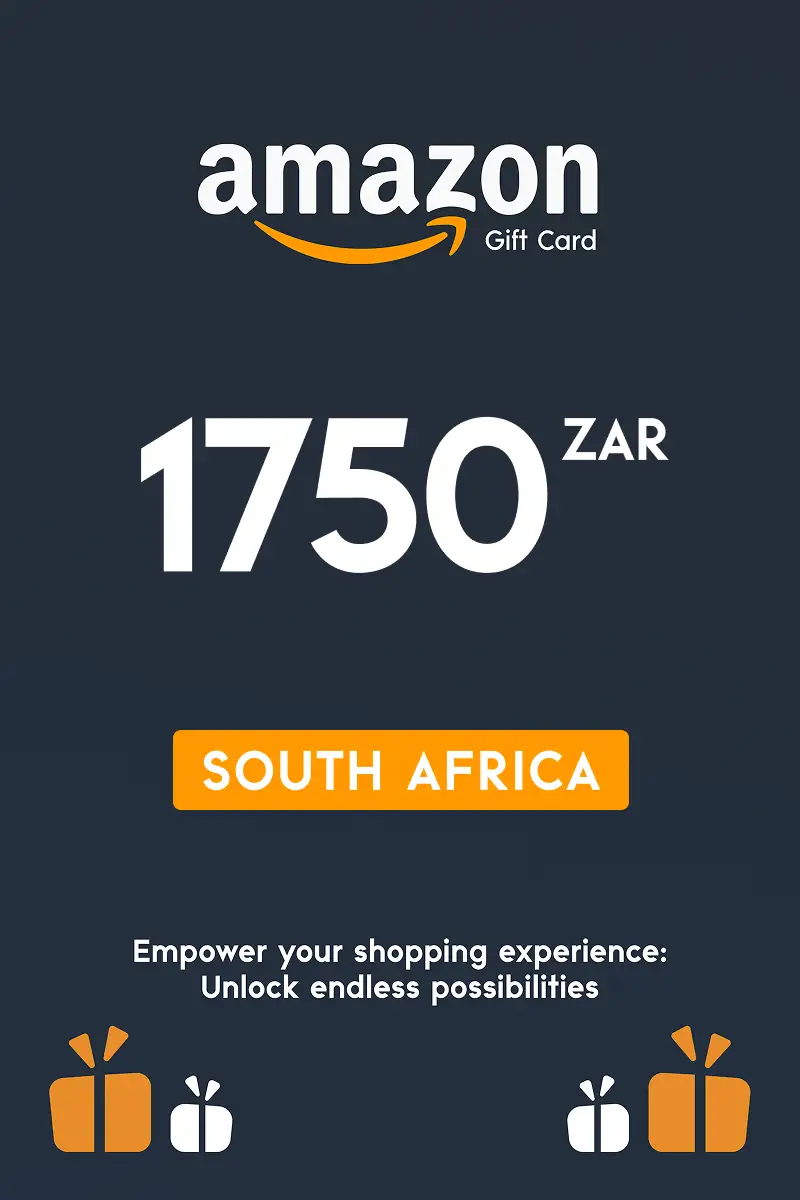 Amazon 1750 ZAR Gift Card (South Africa) - Digital Key