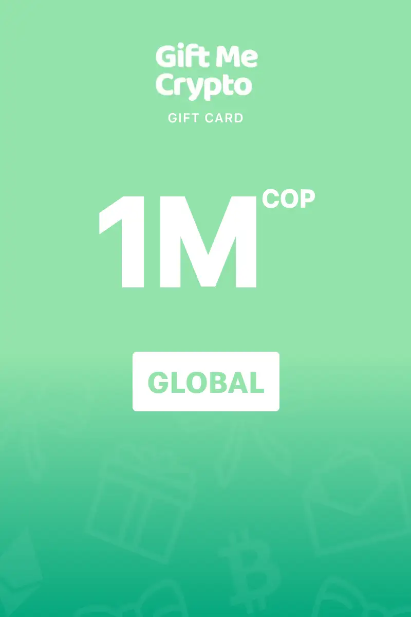 Gift Me Crypto 1000000 COP Gift Card (Global) - Digital Key