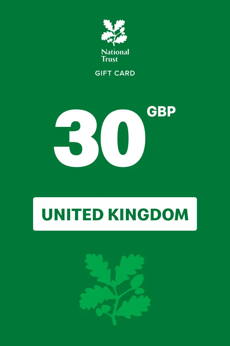 National Trust 30 GBP Gift Card (United Kingdom) - Digital Key