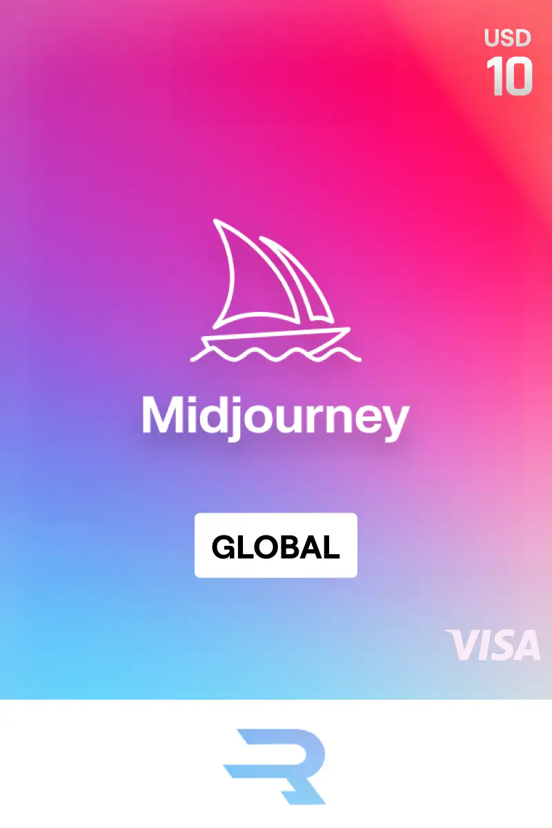 Rewarble Midjourney 10 USD Gift Card (Global) - Rewarble - Digital Key