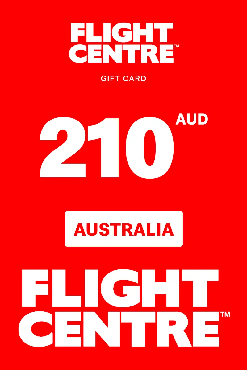 Flight Centre 210 AUD Gift Card (Australia) - Digital Key