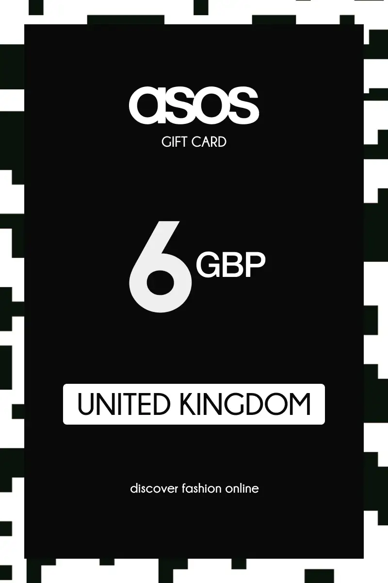 ASOS 6 GBP Gift Card (United Kingdom) - Digital Key
