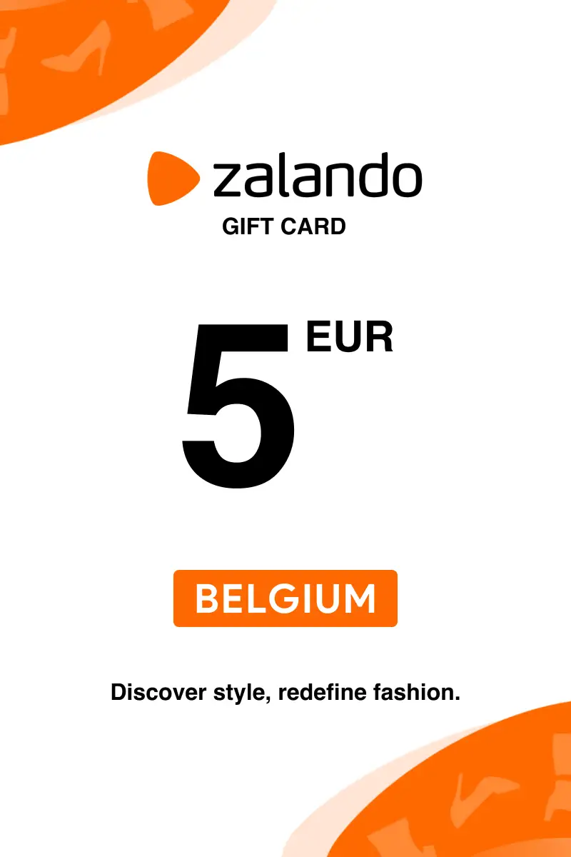 Zalando 5 EUR Gift Card (Belgium) - Digital Key afbeelding 1