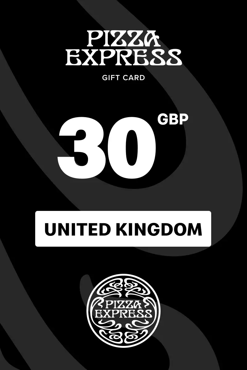 Pizza Express 30 GBP Gift Card (United Kingdom) - Digital Key
